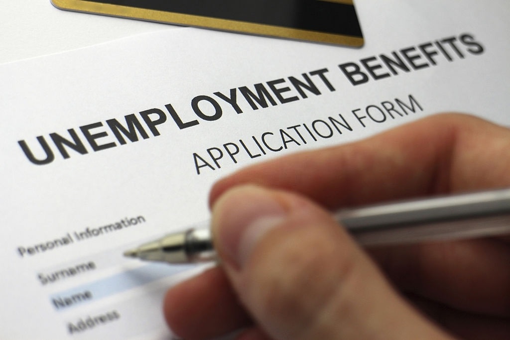 Unemployment benefits form