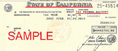 California check your refund status