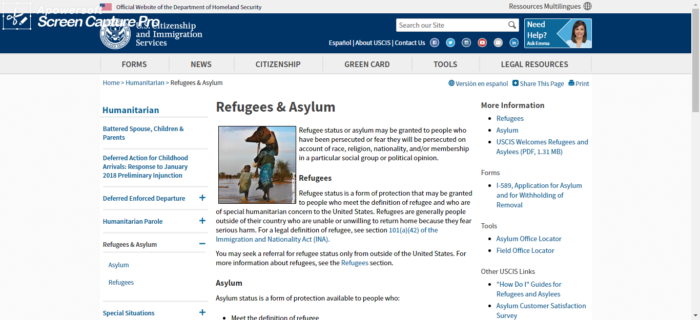 Find a lawyer to apply for a refugee status