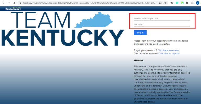 Kentucky career center website